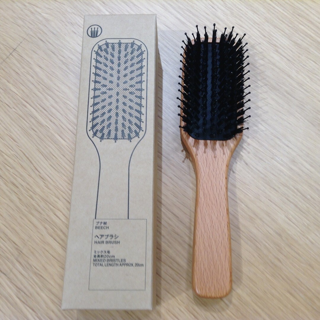 イオンモール大牟田 ヘアブラシが新しくなりました 無印良品