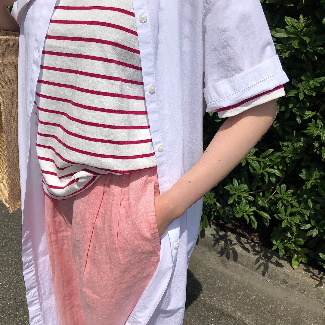 婦人ボーダーアップ