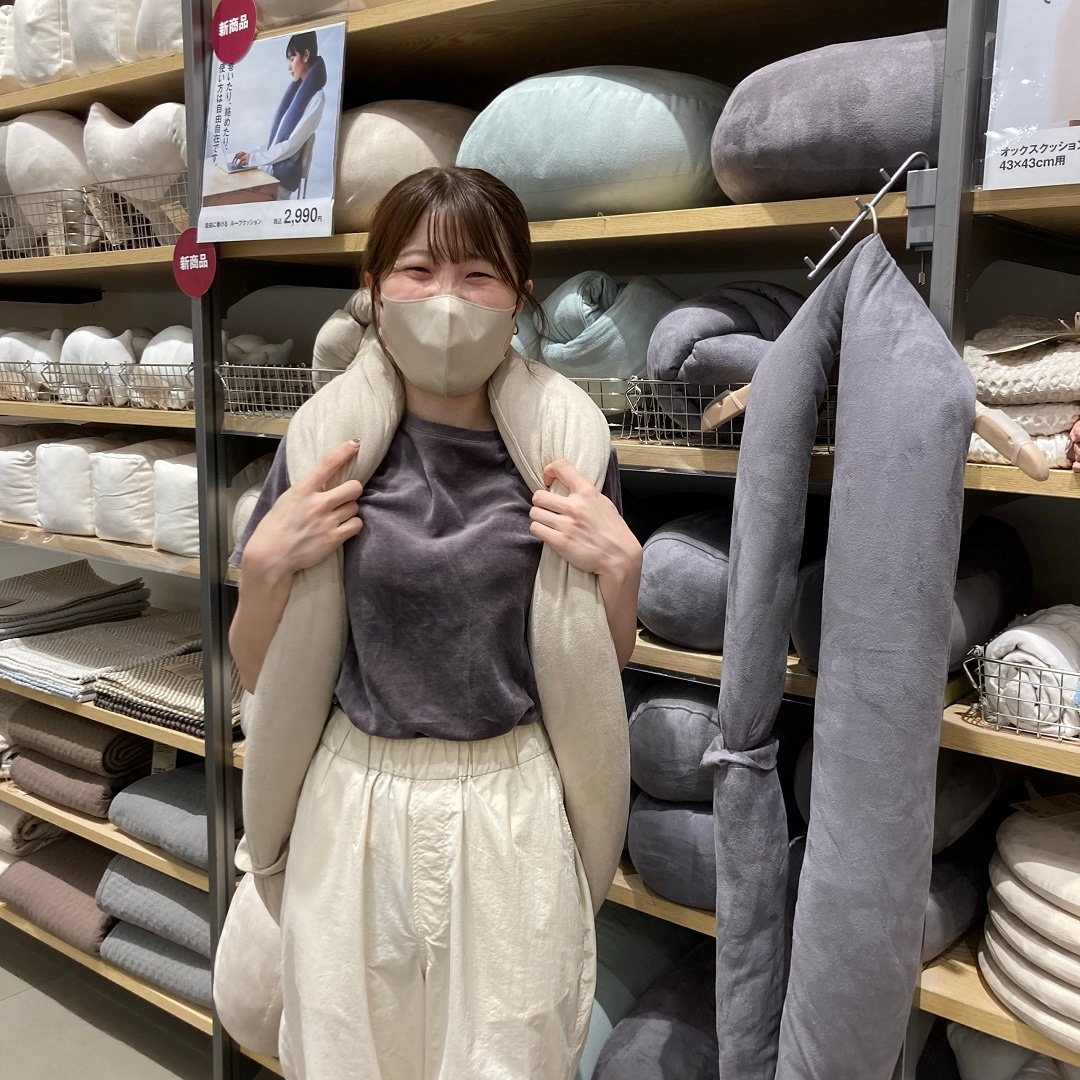【イオンモール姫路大津】モチモチクッションでリラックスタイムを快適に