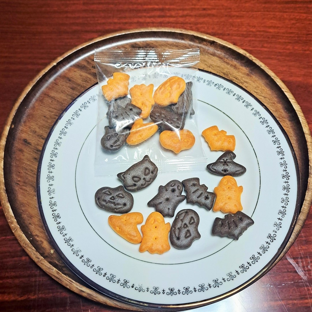 【イオンモール姫路大津】ハロウィンおすすめ かぼちゃとココアのビスケット