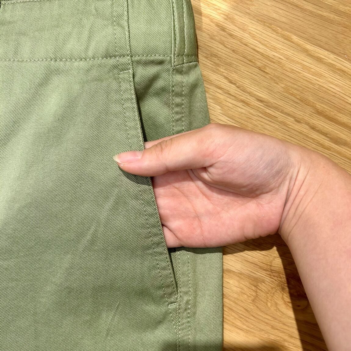 パンツ ポケット画像
