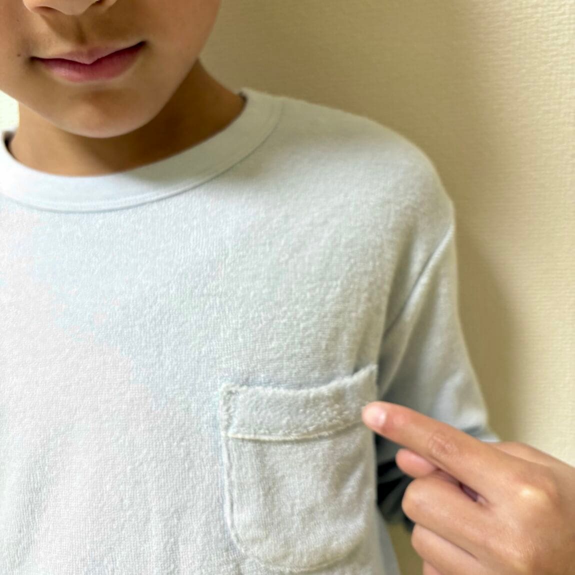胸ポケット画像