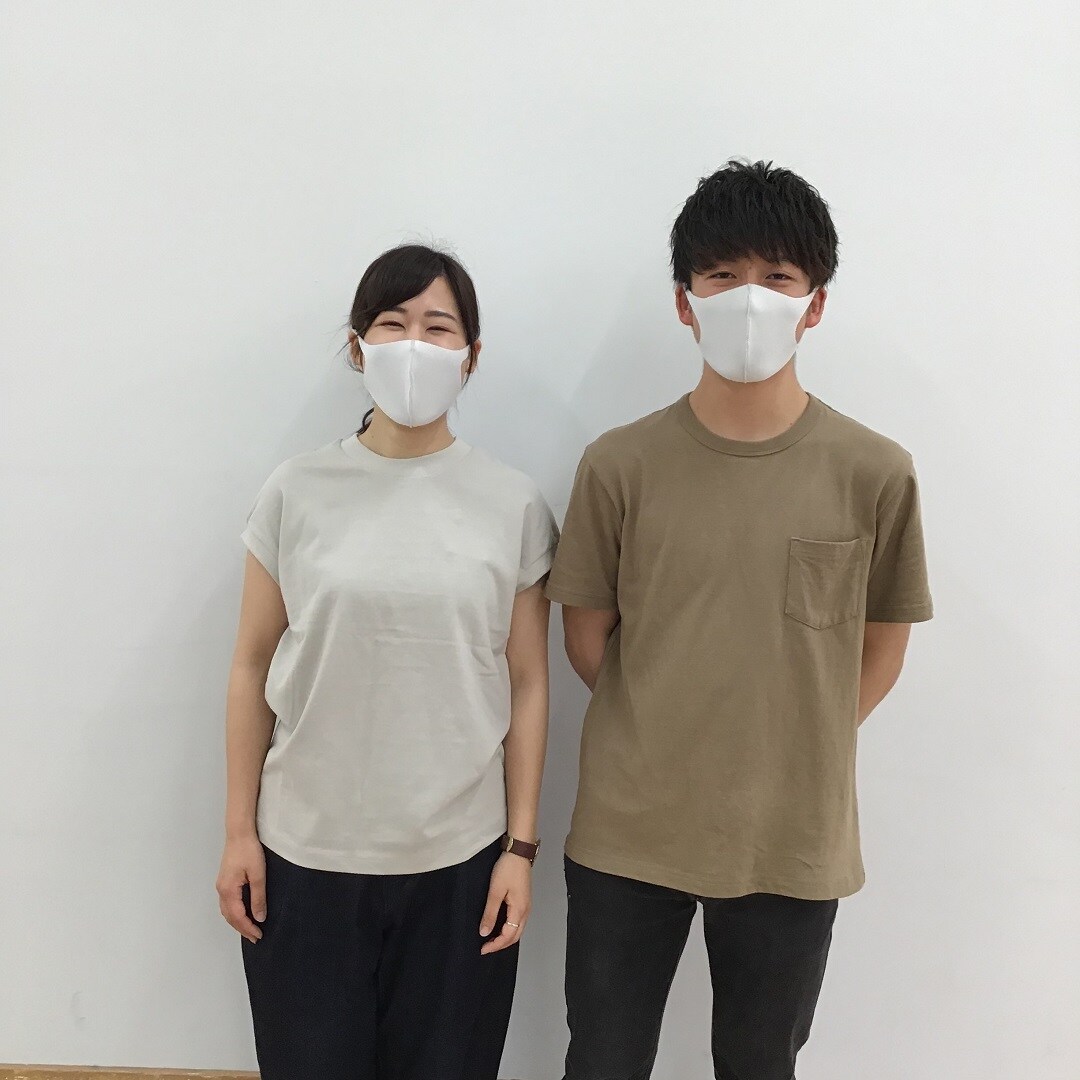 マスク2人