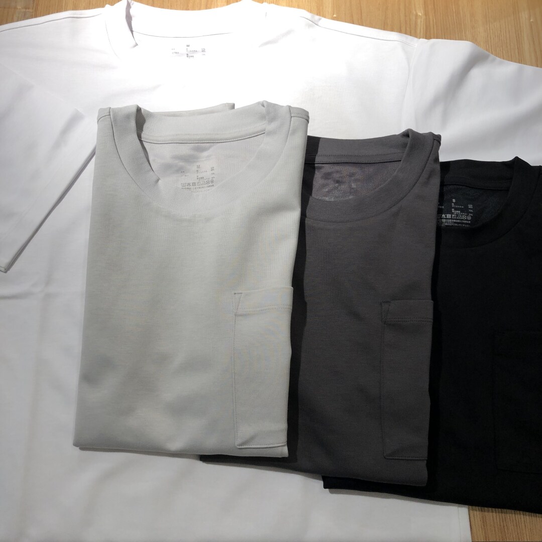 涼感ワイド半袖Tシャツ　紳士