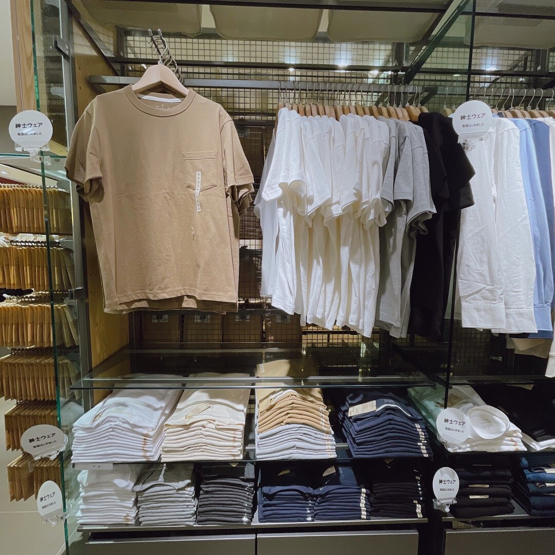 【MUJI com アトレ大森】紳士ウェア取扱はじめました