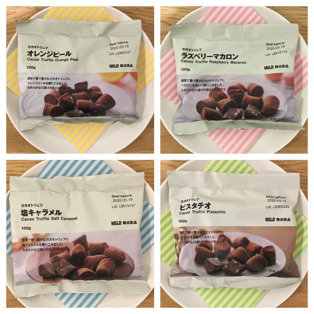 カカオトリュフ集合