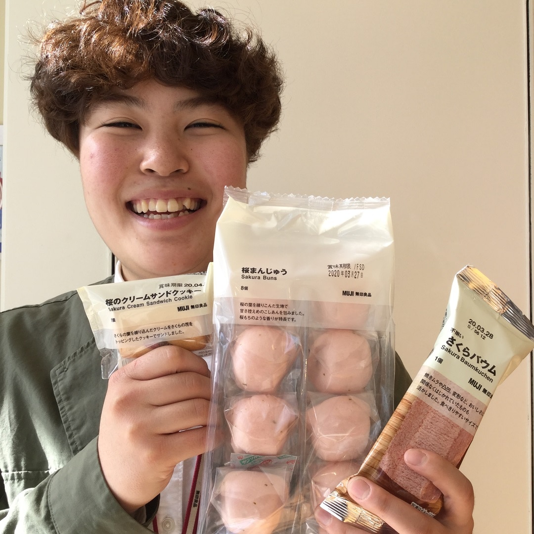桜のお菓子終