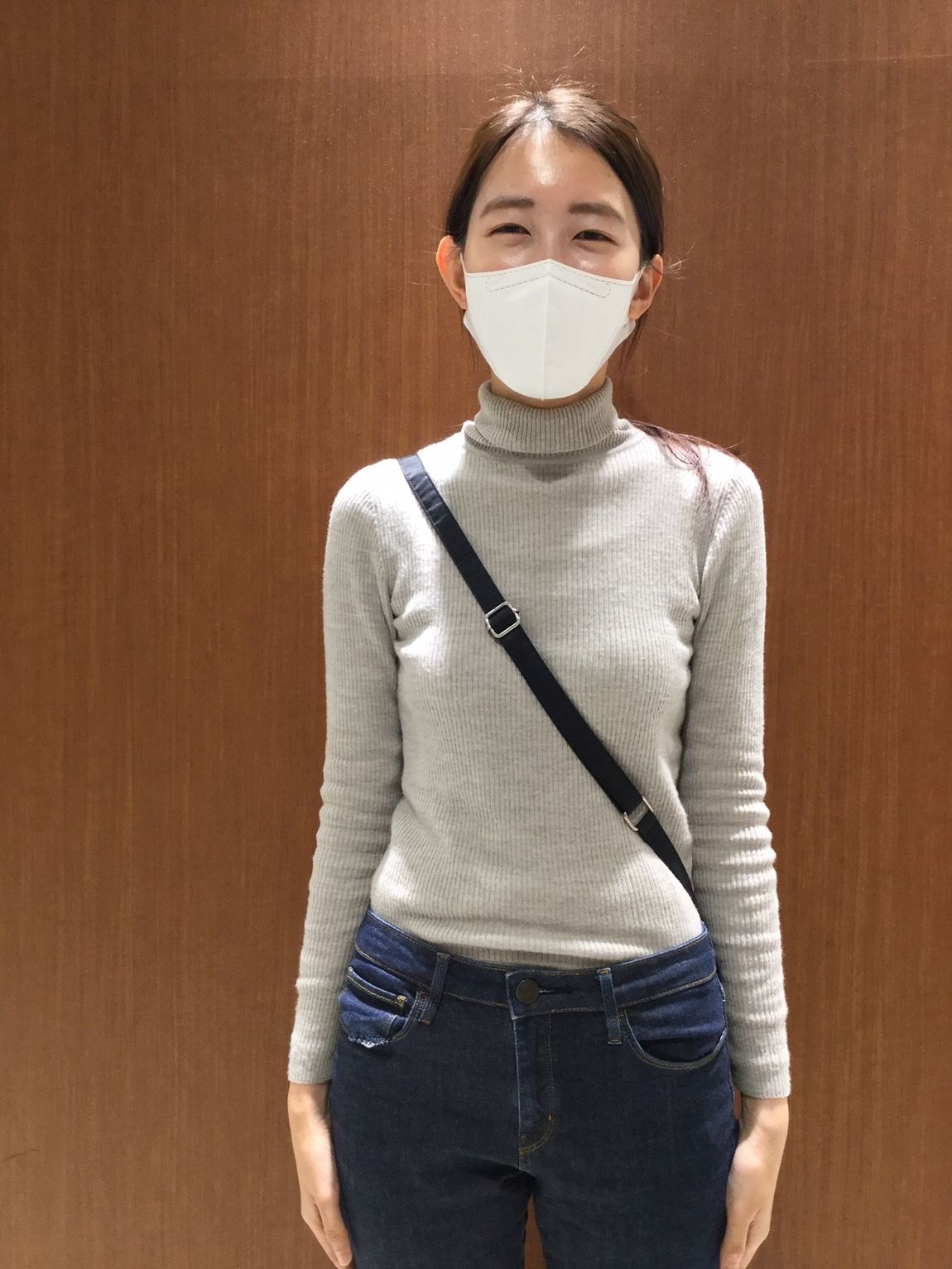 【MUJIcom京都ポルタ】首のチクチクをおさえたセーター
