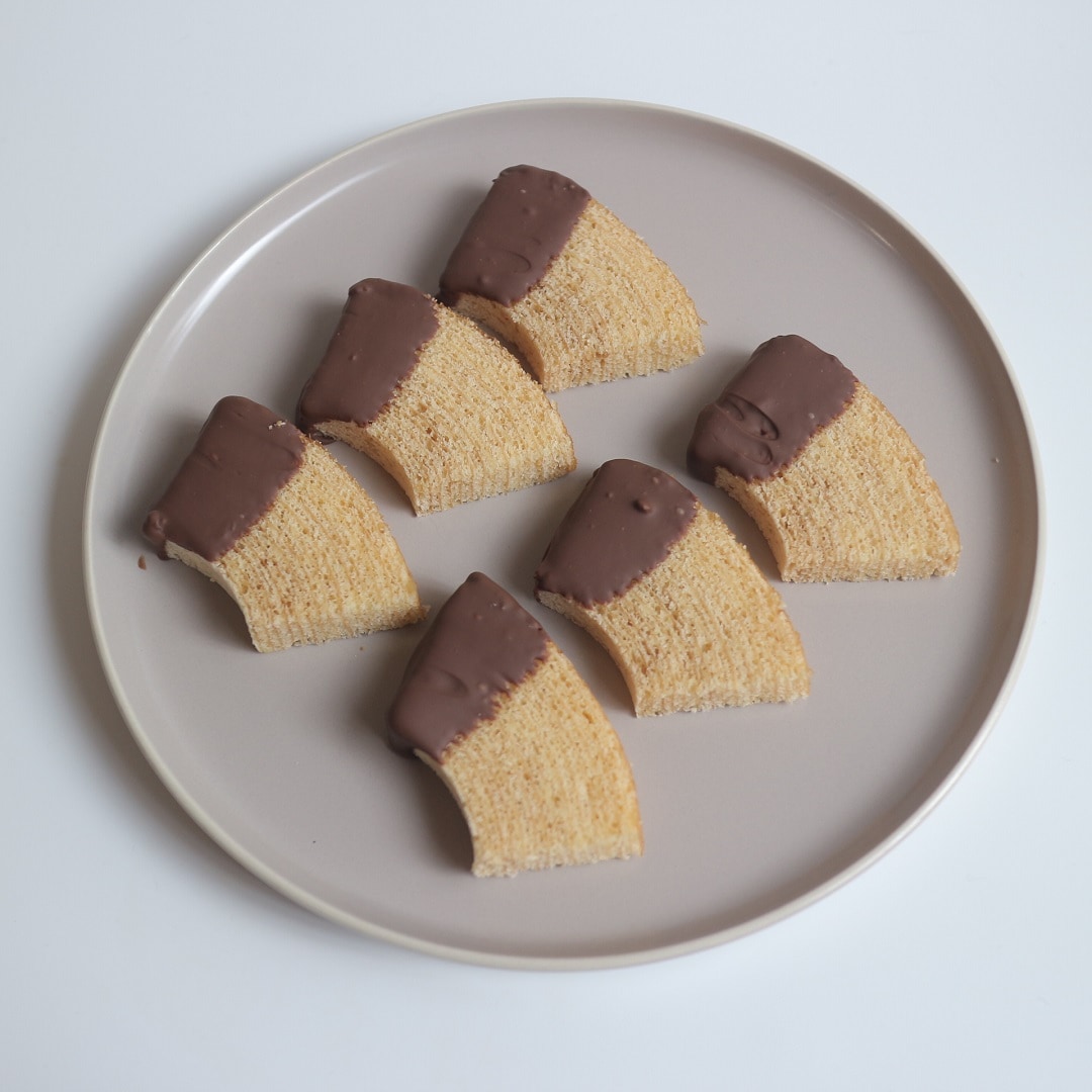 チョコ掛けバウム