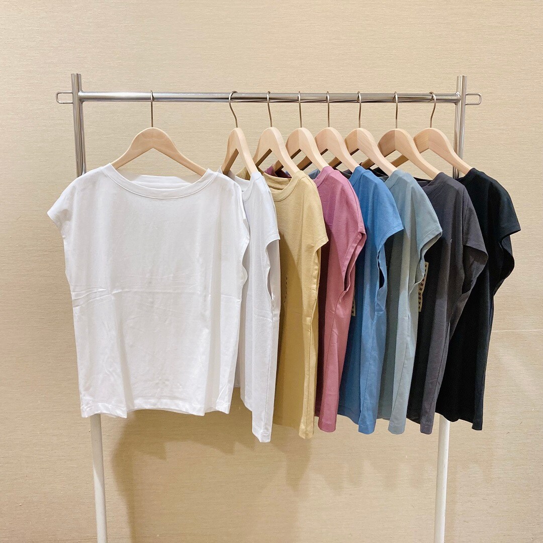 フレンチスリーブTシャツ　ラインナップ