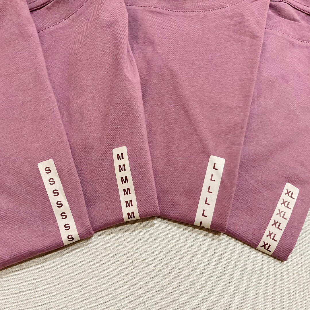 フレンチスリーブTシャツ　サイズ展開