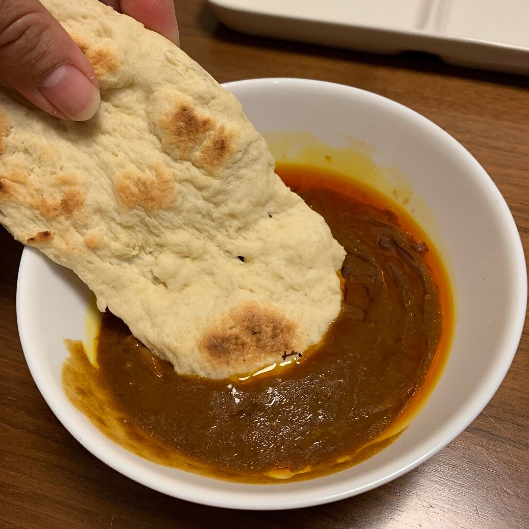 ナンとカレー