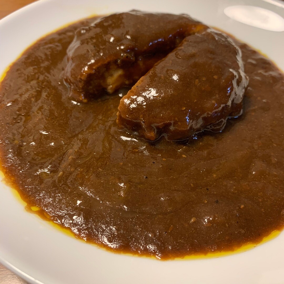 カレー切る