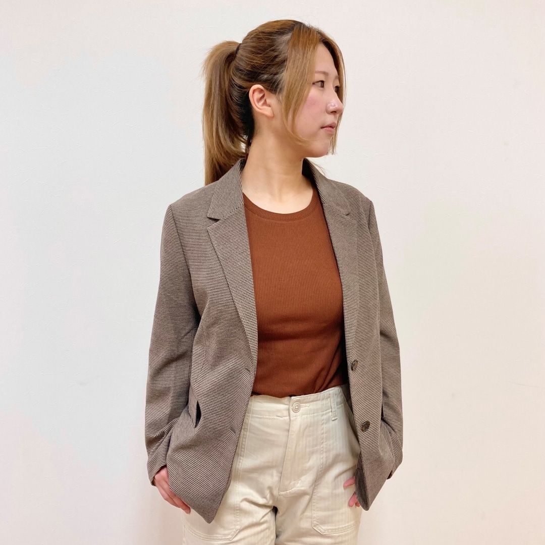 【ザ・モール仙台長町】秋らしい色味とあたたかい素材感のコーディネート