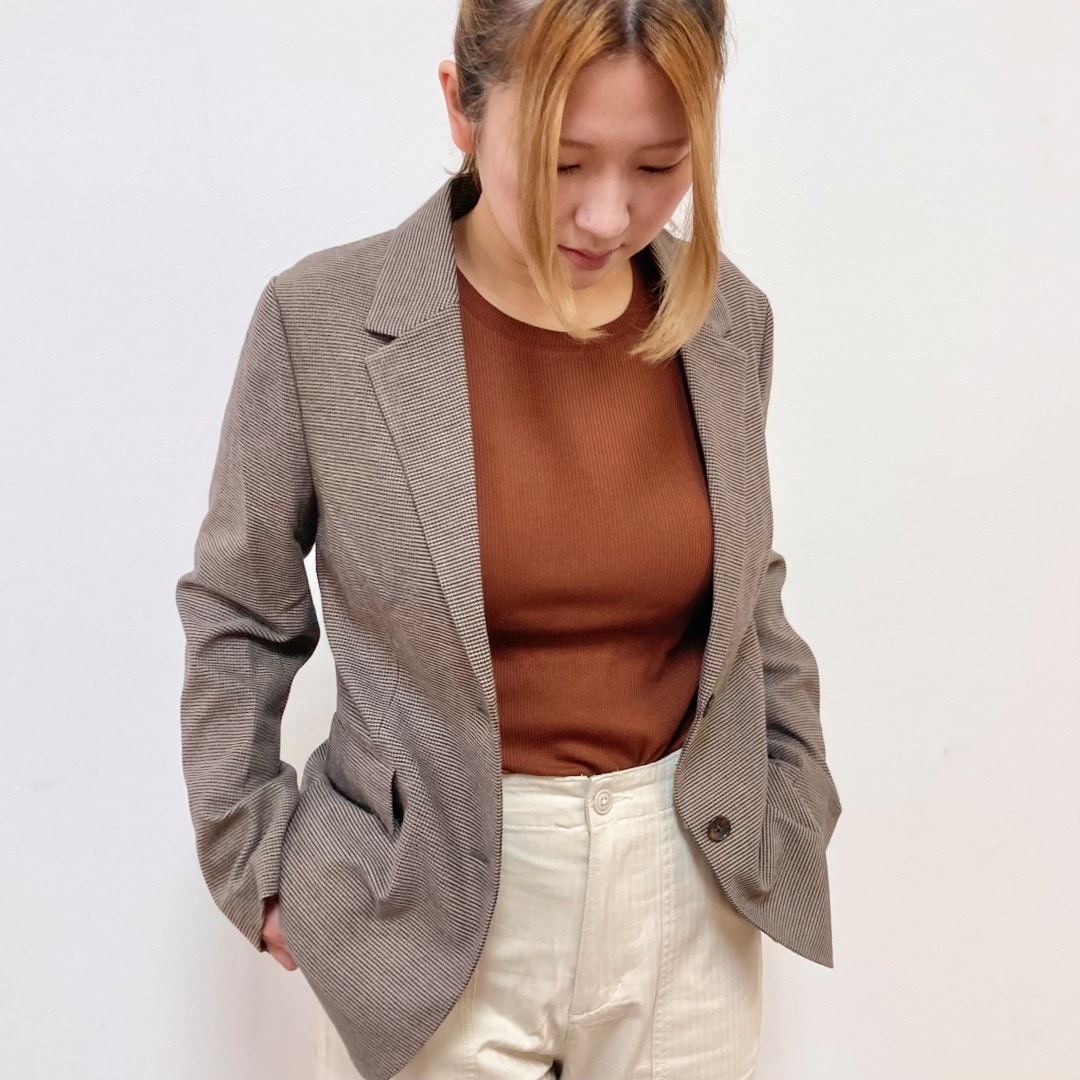 【ザ・モール仙台長町】秋らしい色味とあたたかい素材感のコーディネート