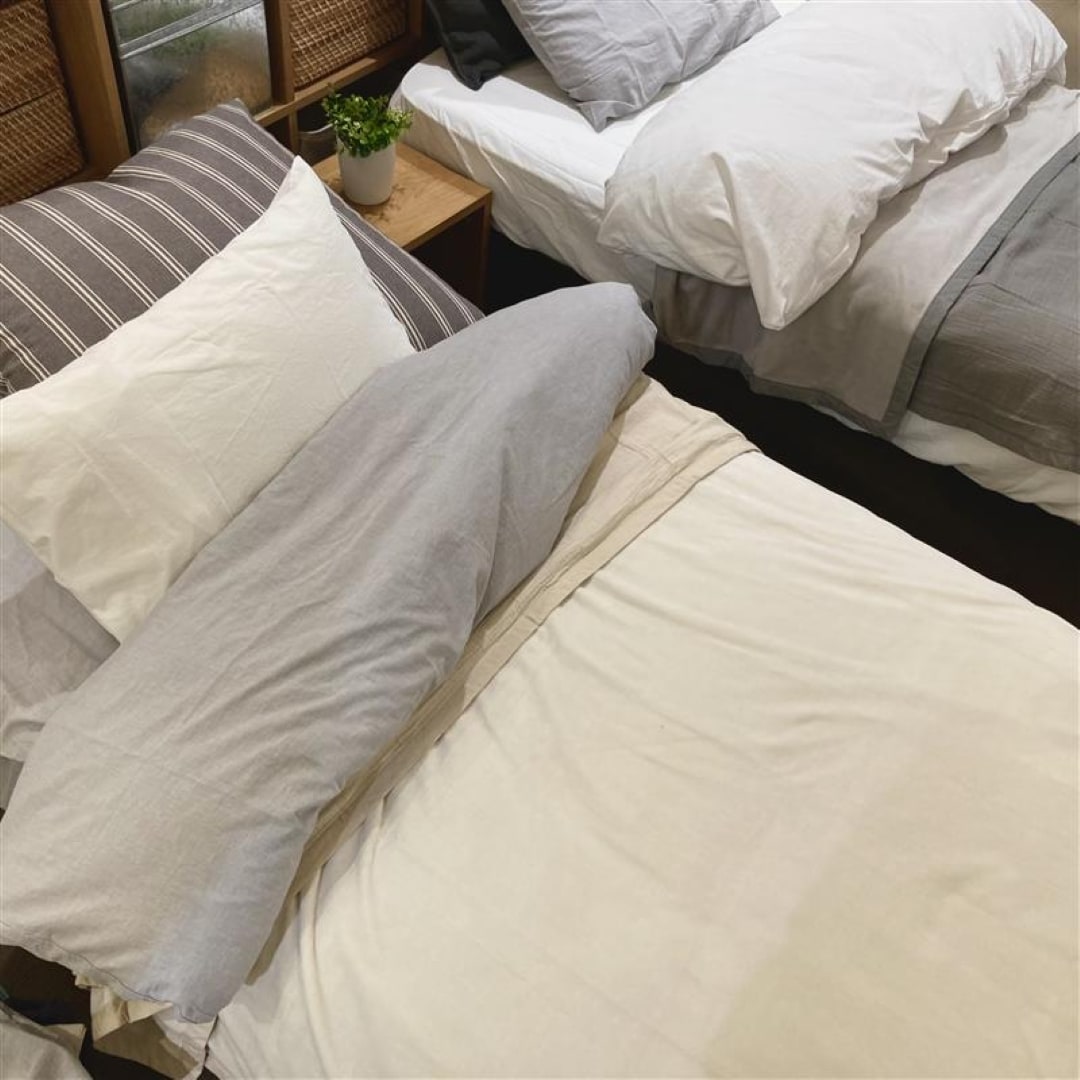 展示中のベッド