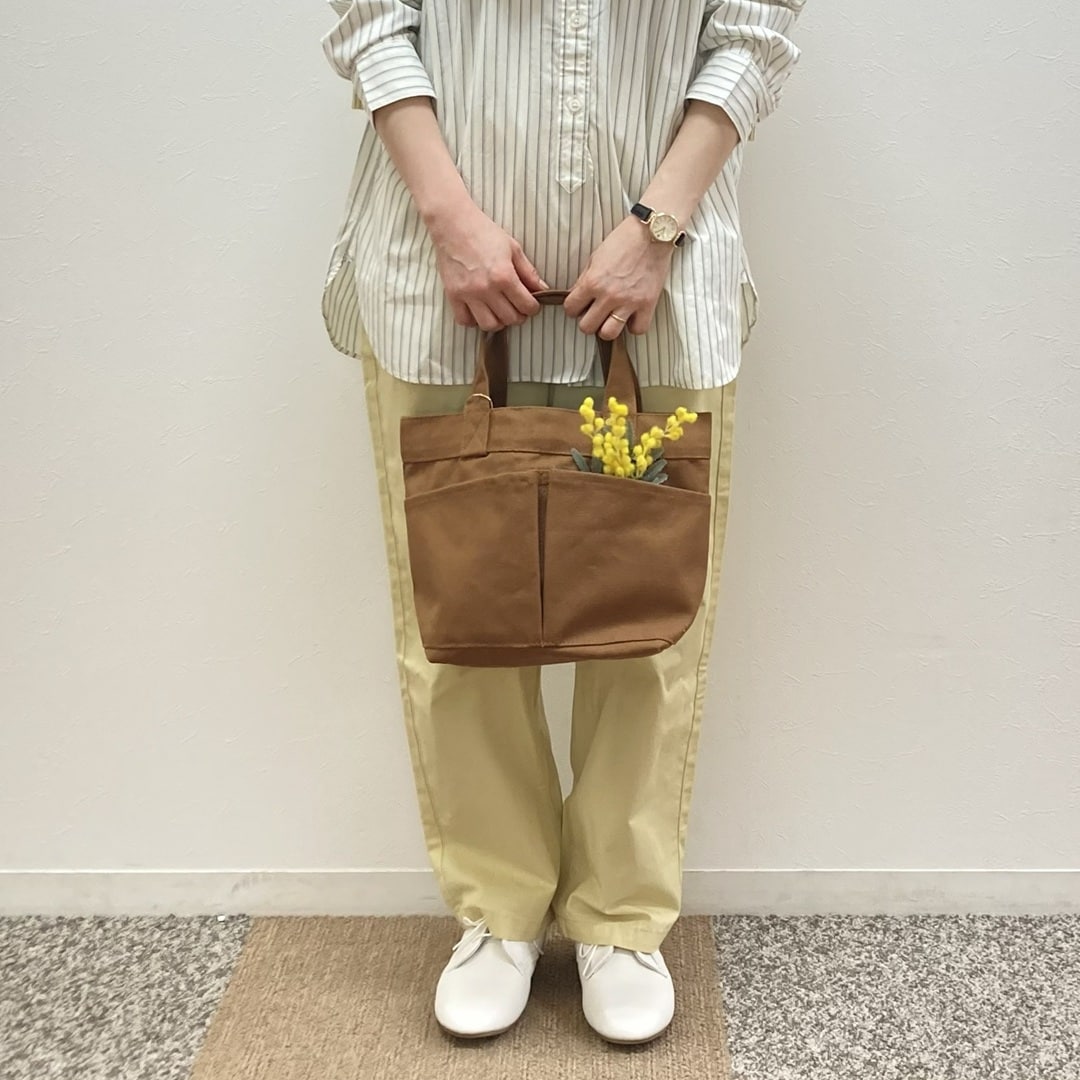 【ザ・モール仙台長町】洗いざらしコットンイージーテーパードパンツ