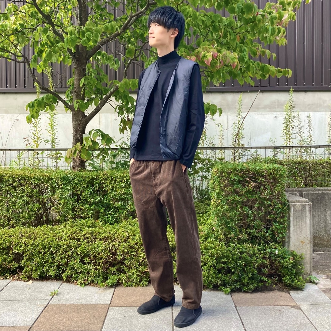 【ザ・モール仙台長町】秋にぴったりのコーデュロイパンツを使用したコーディネート