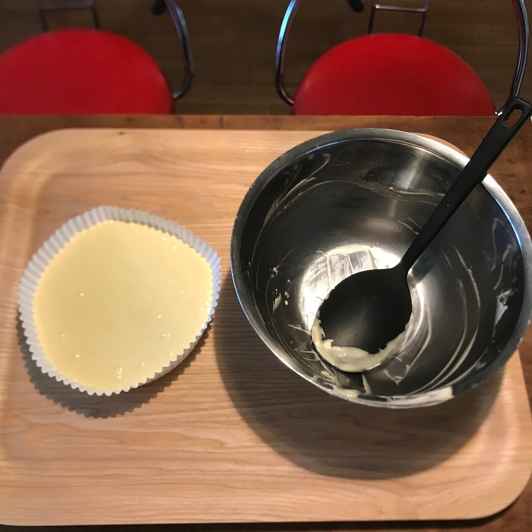型に流しいれた画像