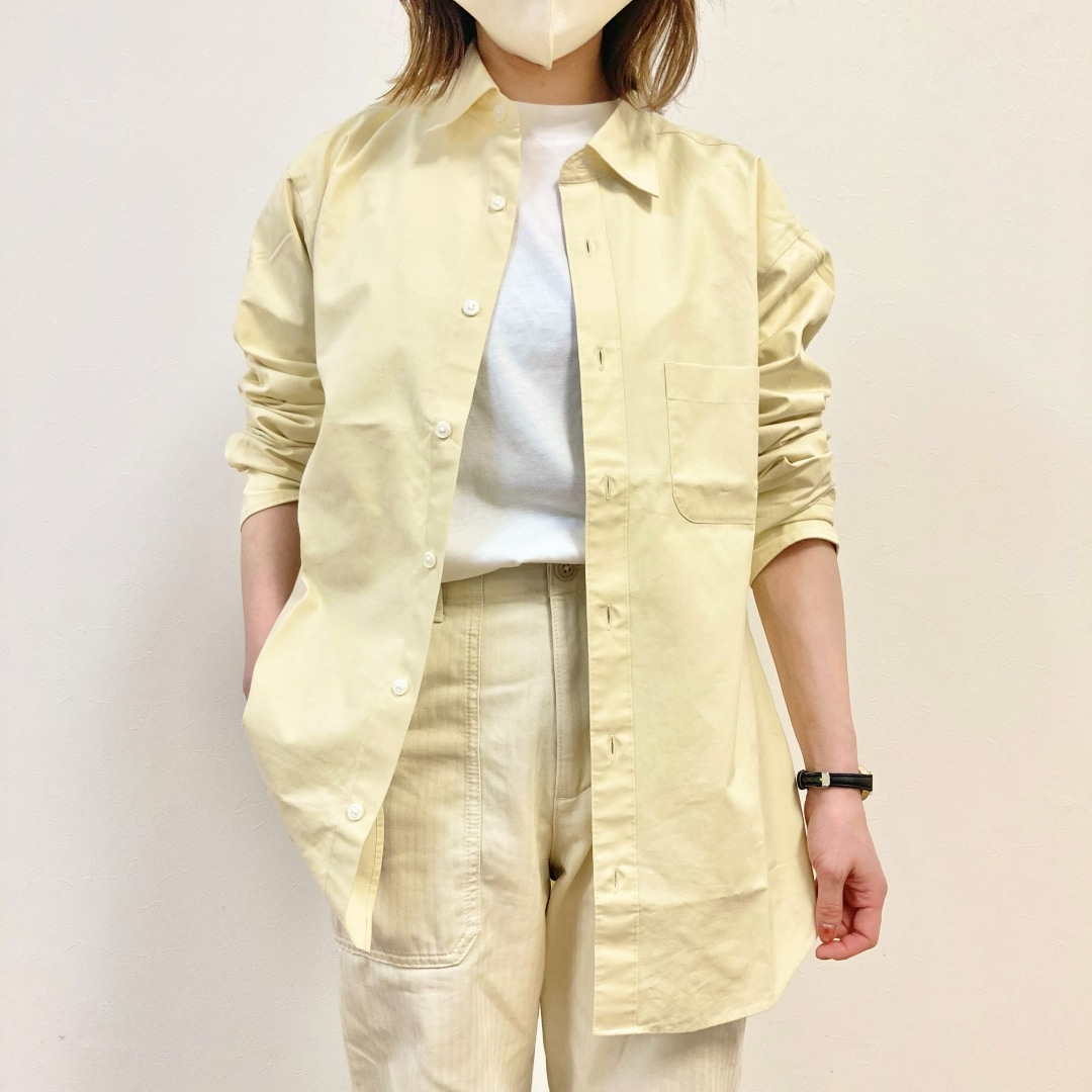 【ザ・モール仙台長町】洗いざらしブロード長袖シャツ