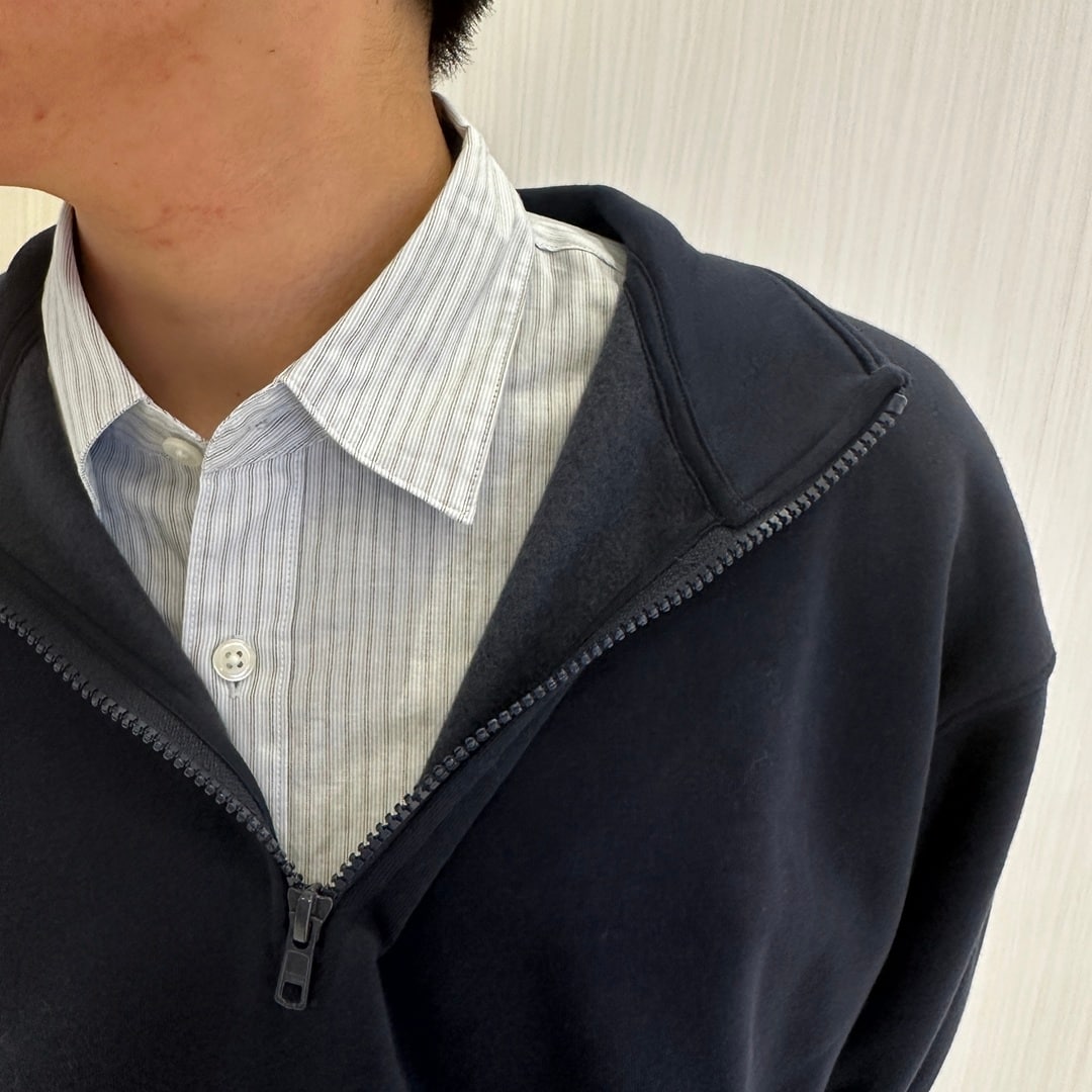 コーディネート襟元