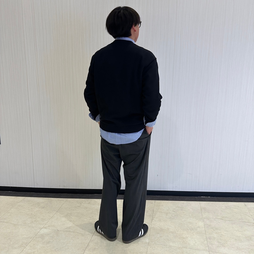 コーディネート背面から