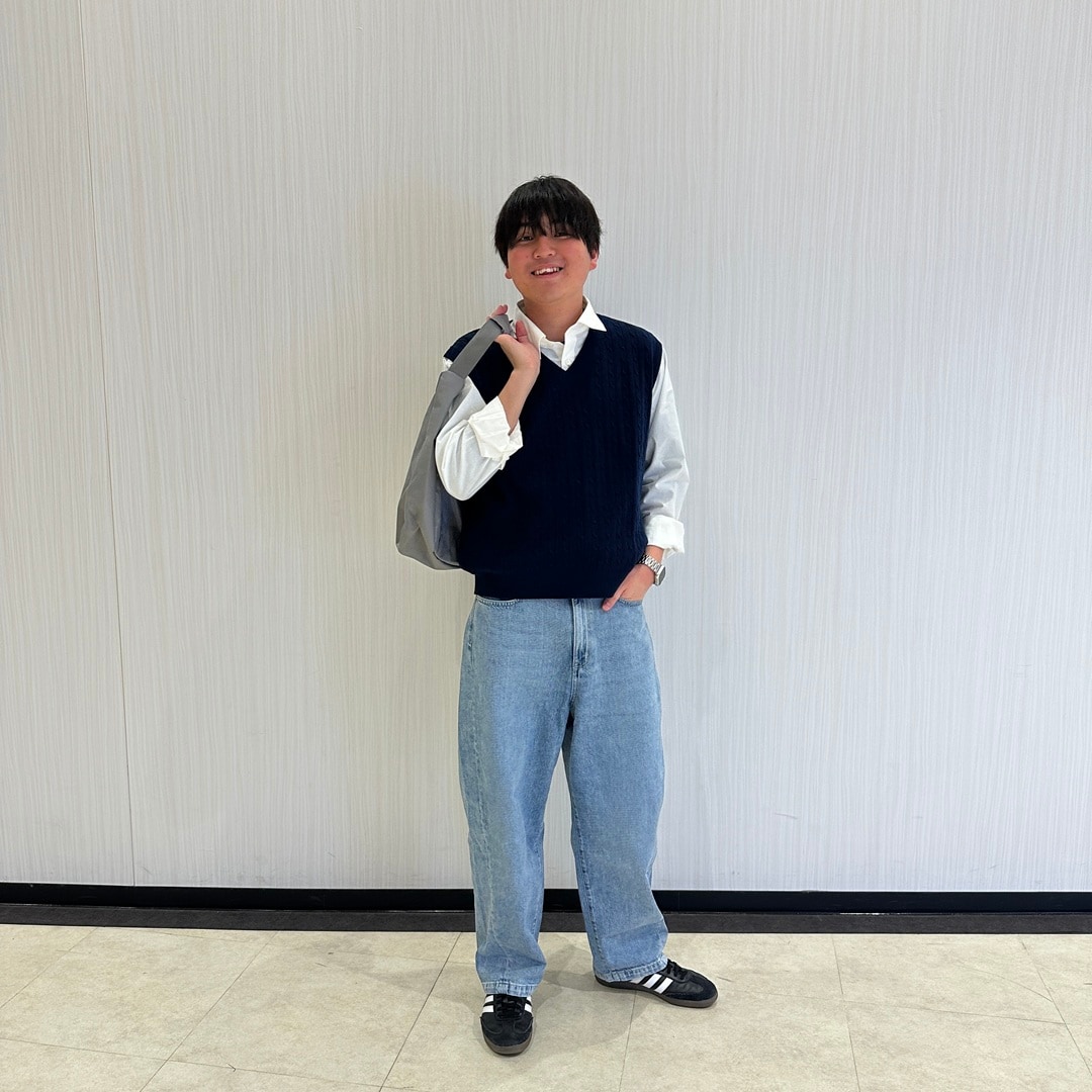 コーディネート正面から