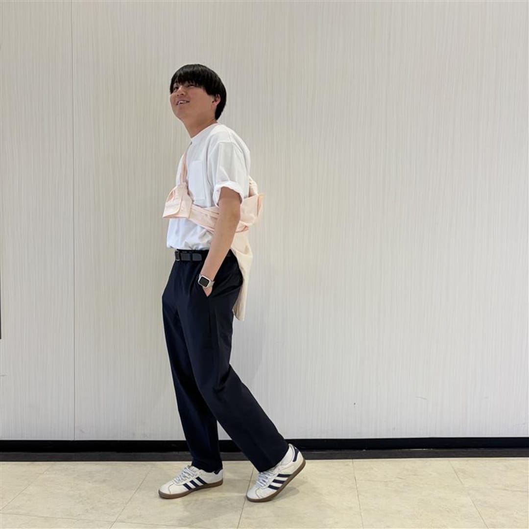 コーディネート　横から