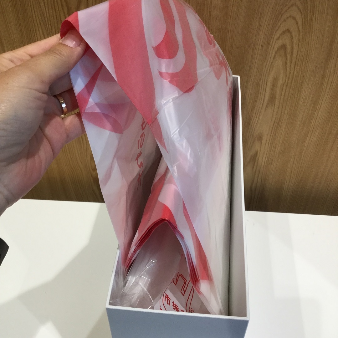【アピタ島田】ファイルボックスにゴミ袋②