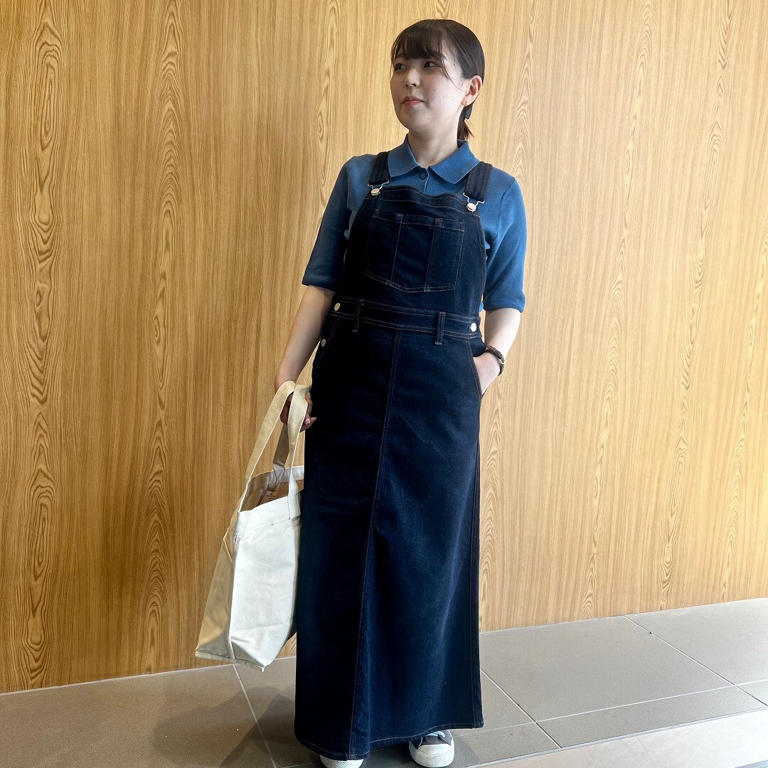 サロペットコーデ