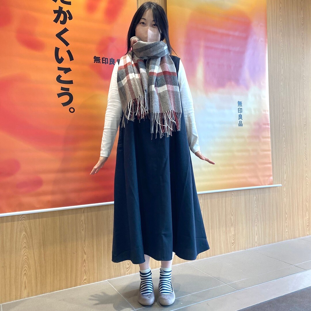 マフラーとして使用