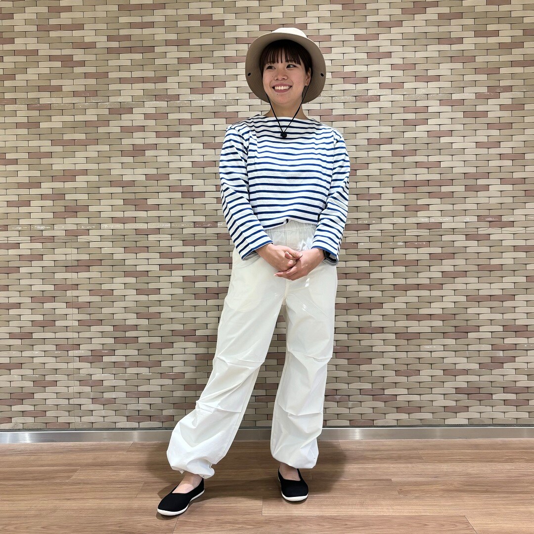 パラシュートパンツボーダーＴシャツ