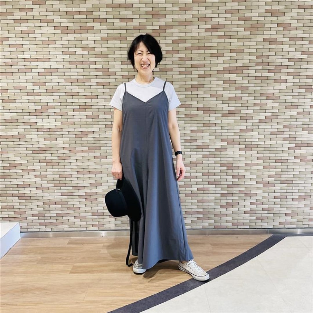 婦人涼感Tコーデ