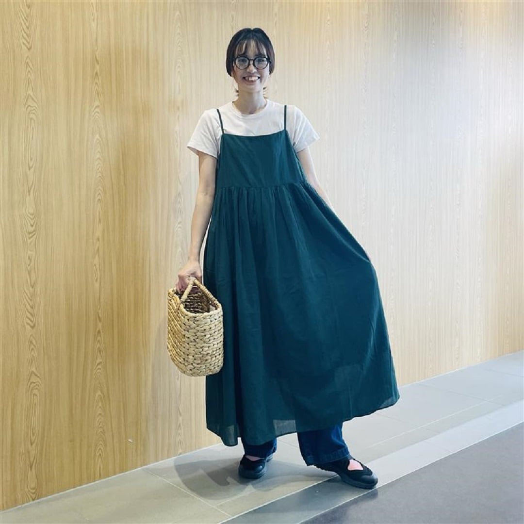 婦人強撚コーデ