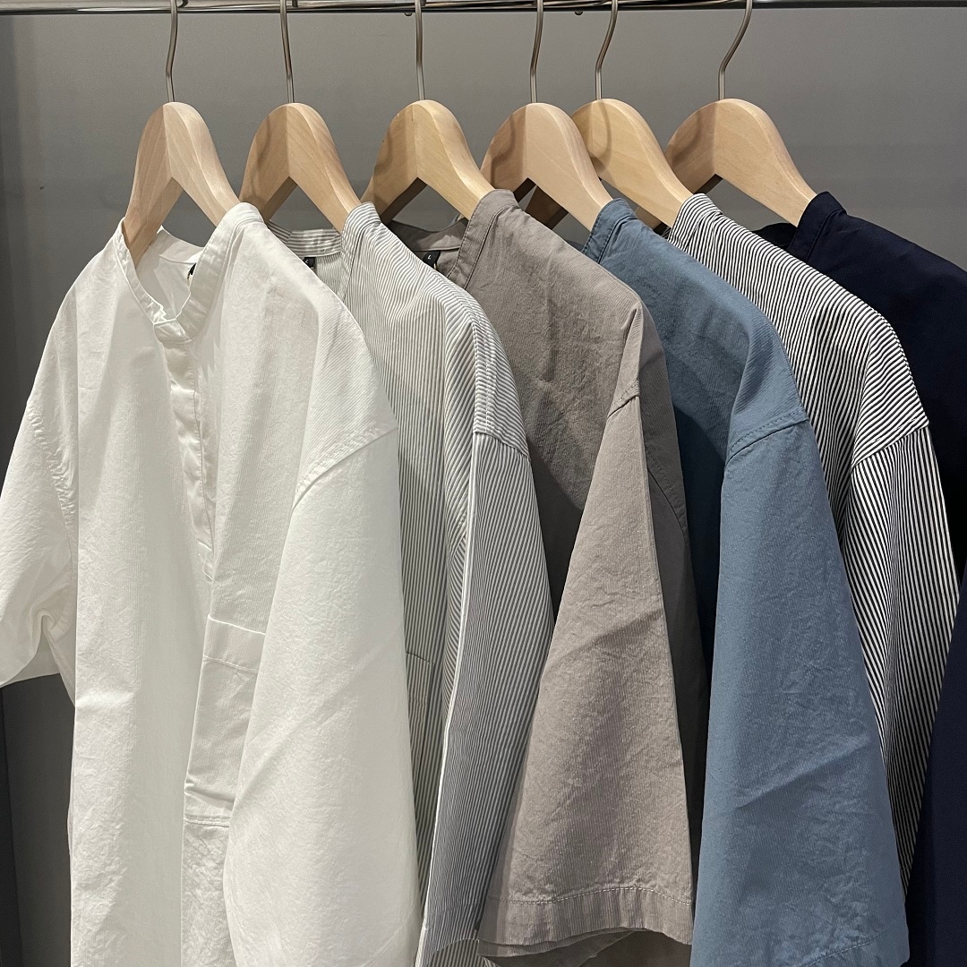 布帛Tシャツコーデ