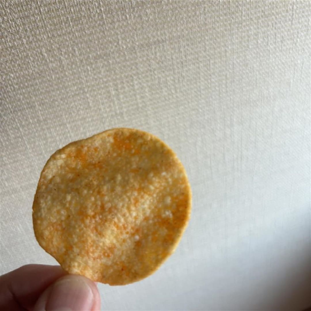 【アピタ島田】ひよこ豆チップストマト＆ライム味　１枚手に取った画像