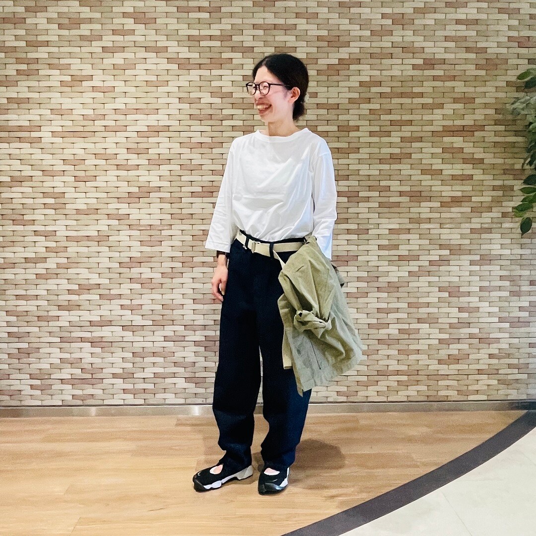 デニムバレルパンツ
