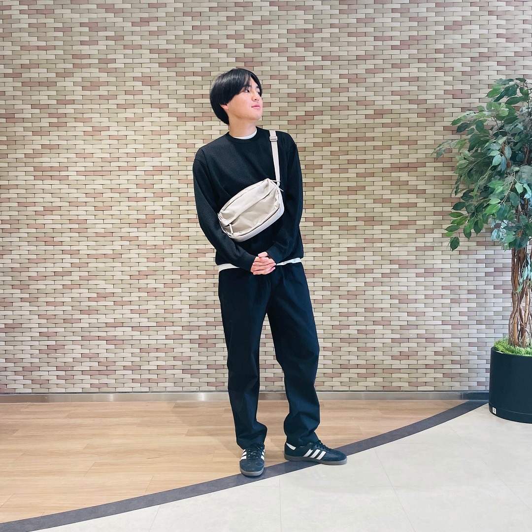 紳士ワッフルTコーデ