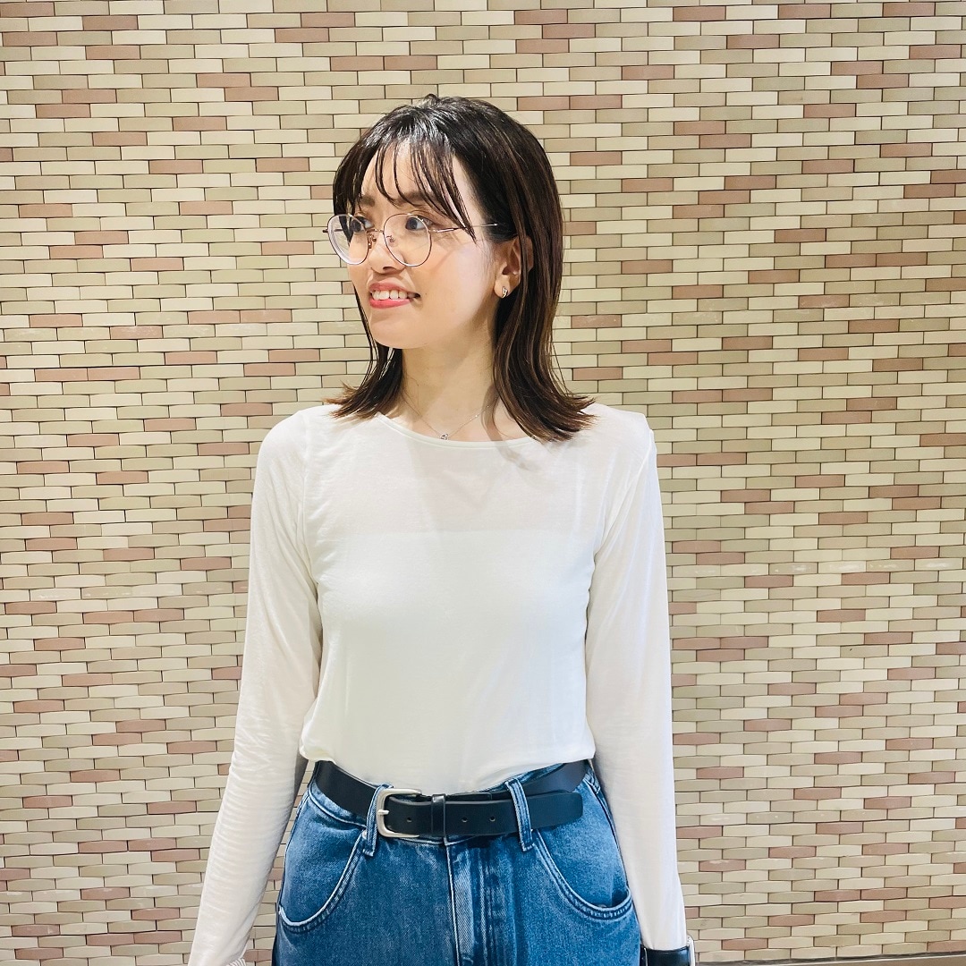 シアーTシャツコーデ