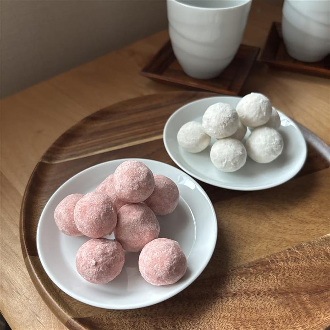 【アピタ島田】ブールドネージュ皿に盛りつけた画像