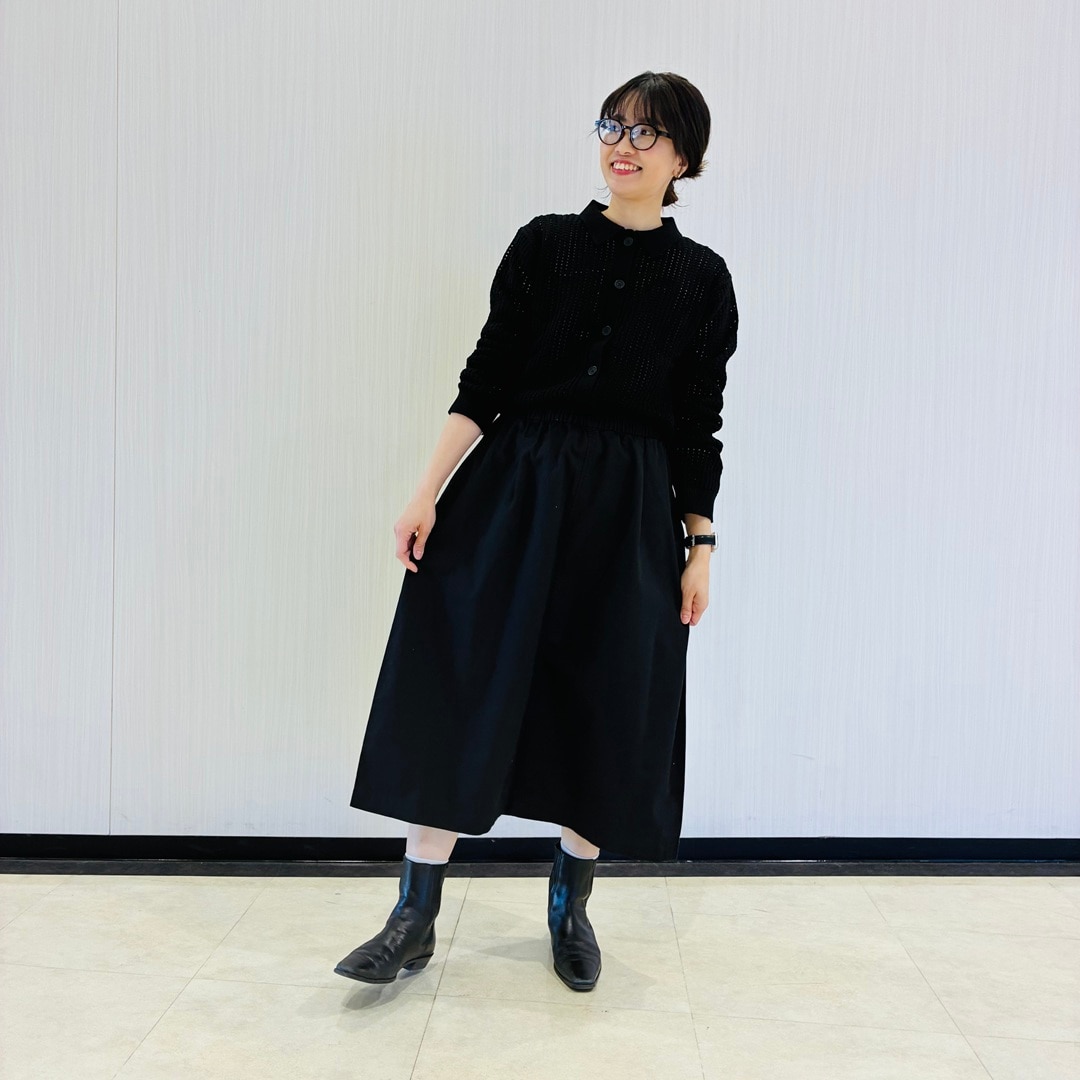 婦人イージースカートコーデ