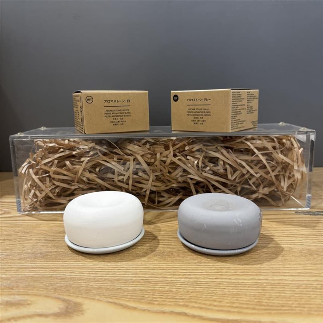 【アピタ島田】アロマストーン白とグレー商品画像