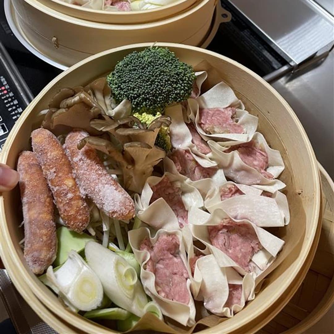 【アピタ島田】蒸篭調理前