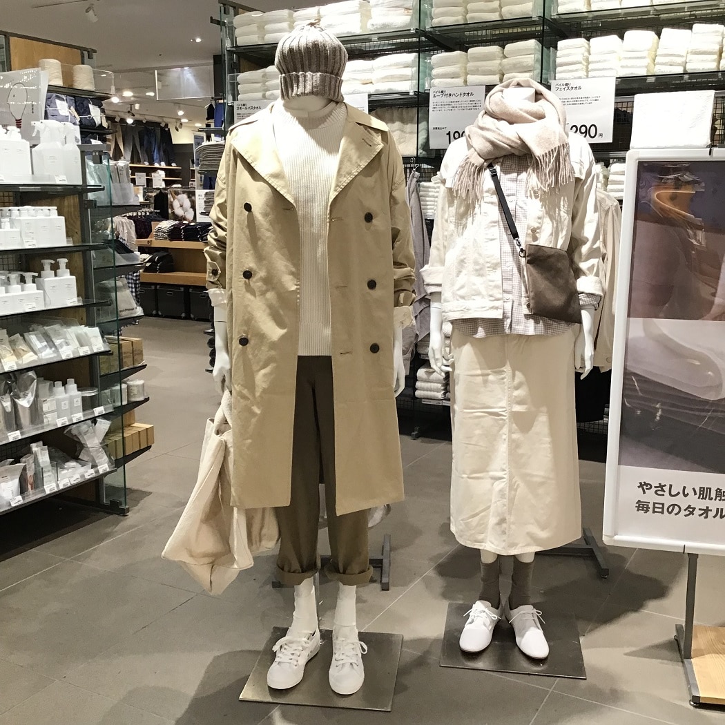 秋冬マネキンコーデ