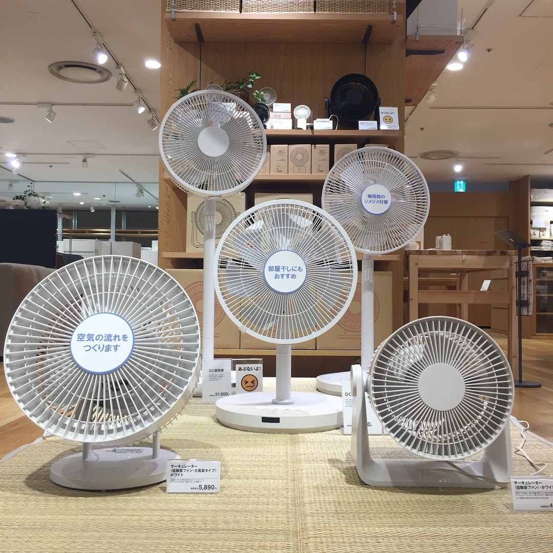 【丸井吉祥寺店】扇風機ラインナップ
