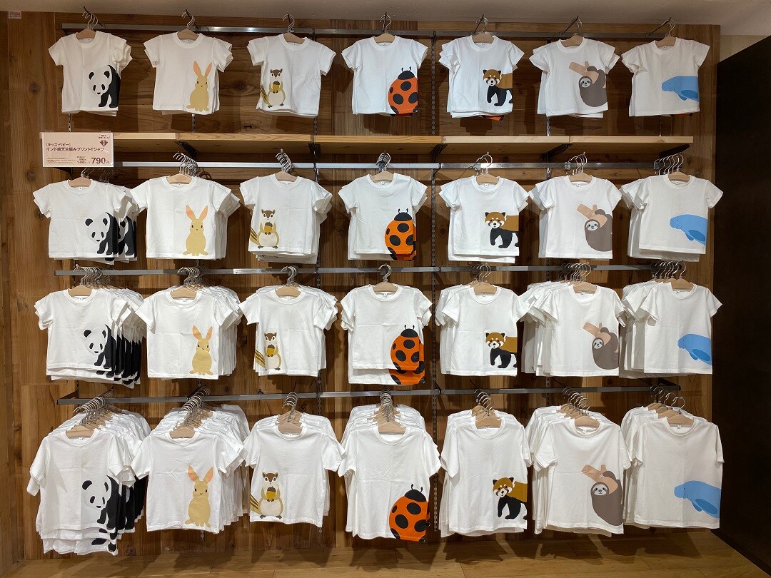 【丸井吉祥寺店】動物Tラインナップ