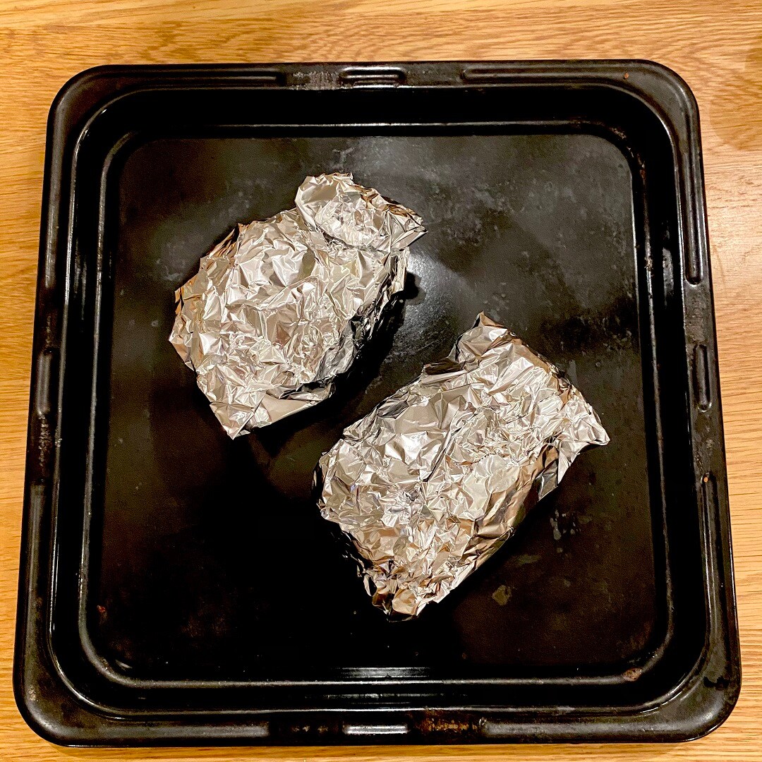 焼き芋作り方②