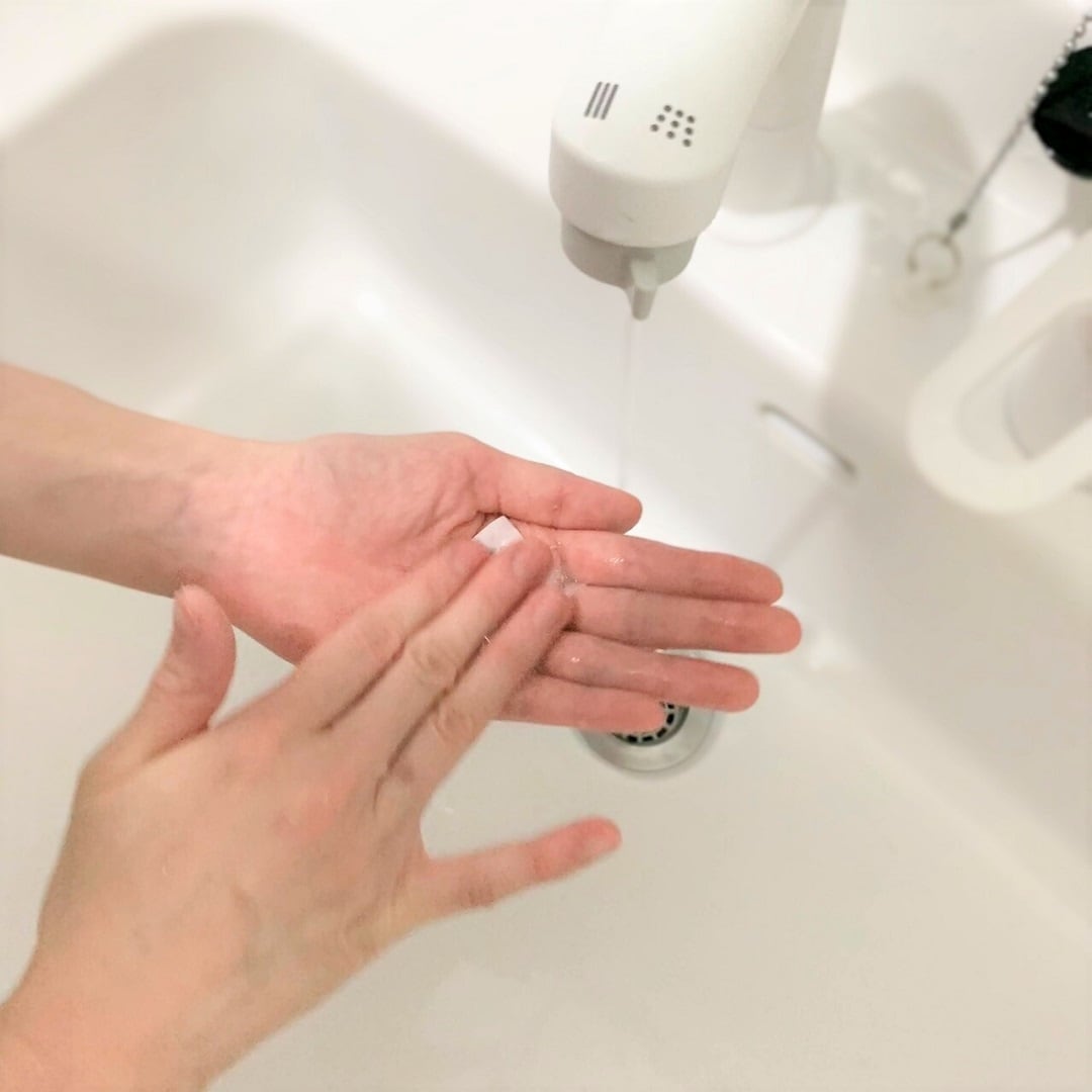 泡立てる