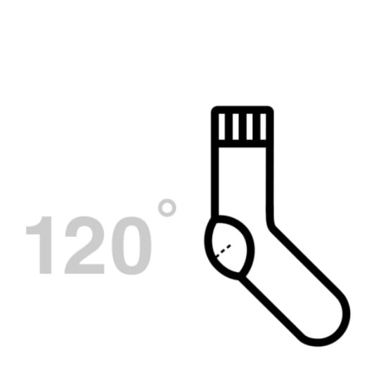 １２０°