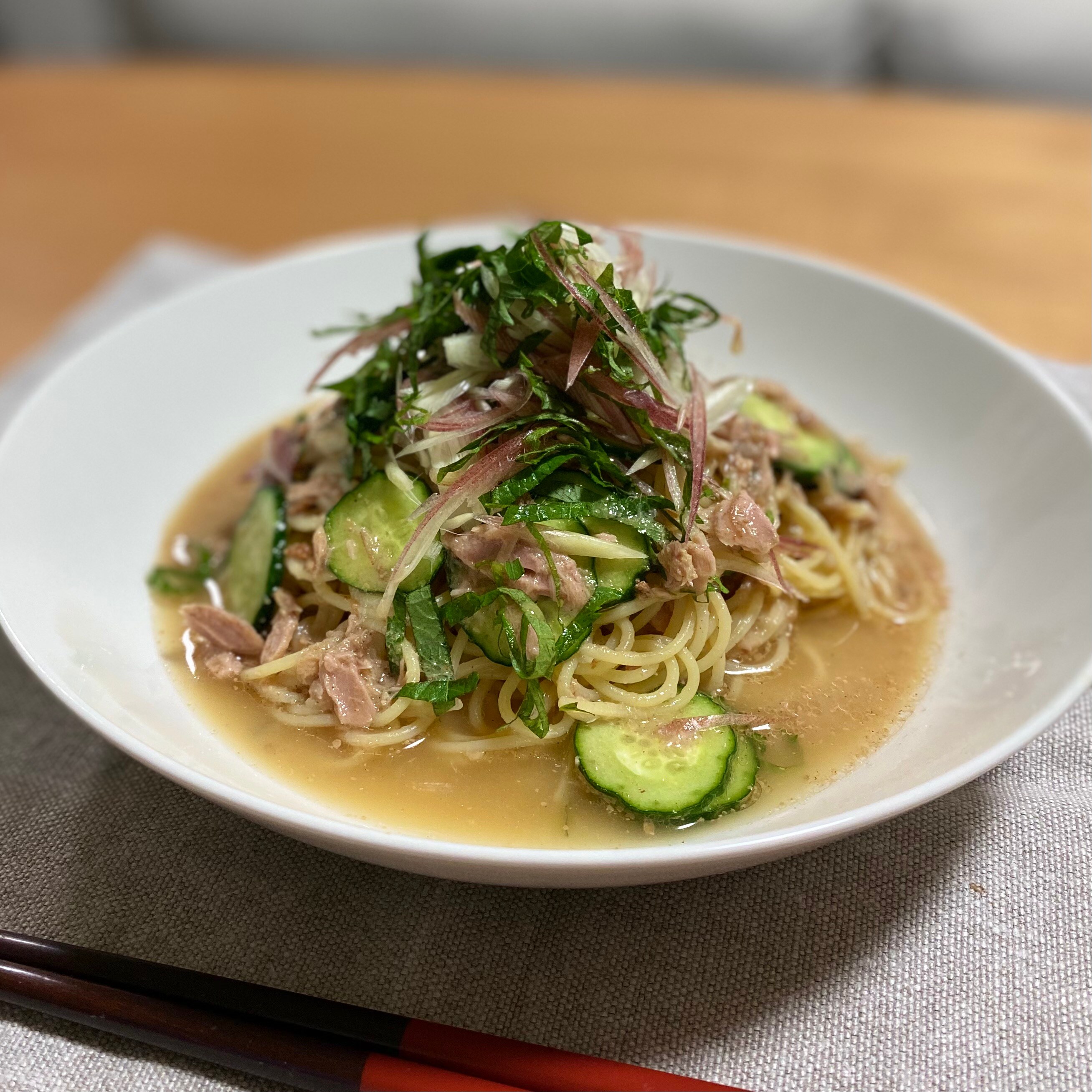 冷製パスタ